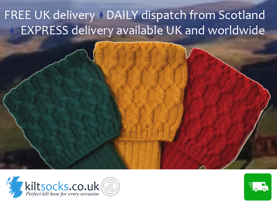 childrens navy kilt socks
