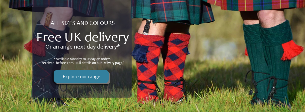light grey kilt socks