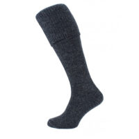 charcoal kilt socks