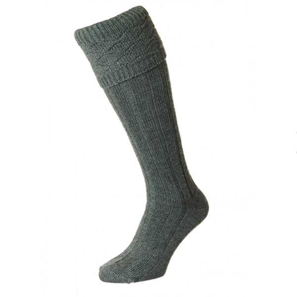 grey kilt socks